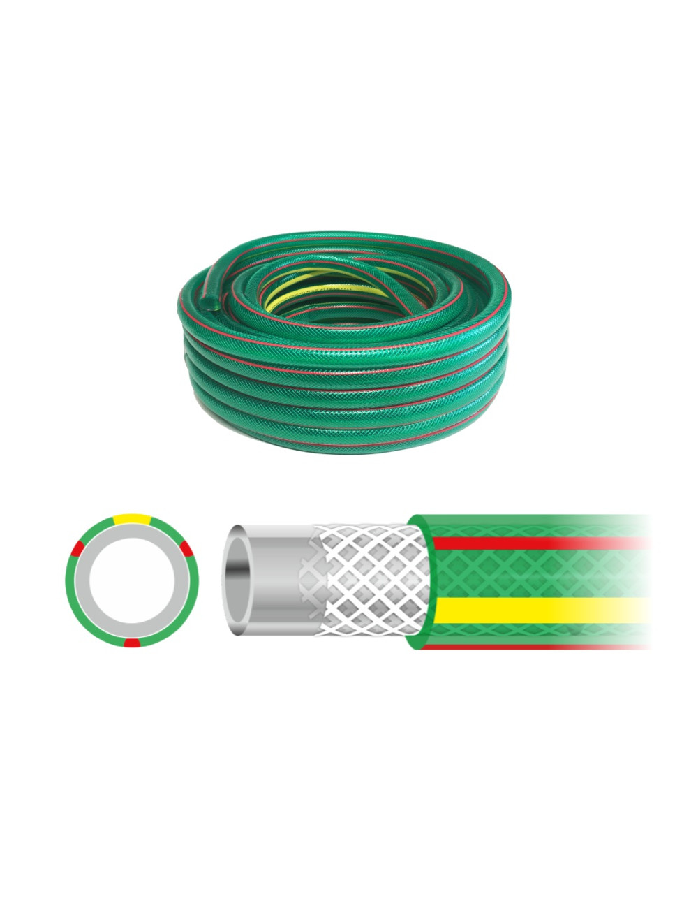 AWTOOLS WĄŻ OGRODOWY PREMIUM  3/4" 50m