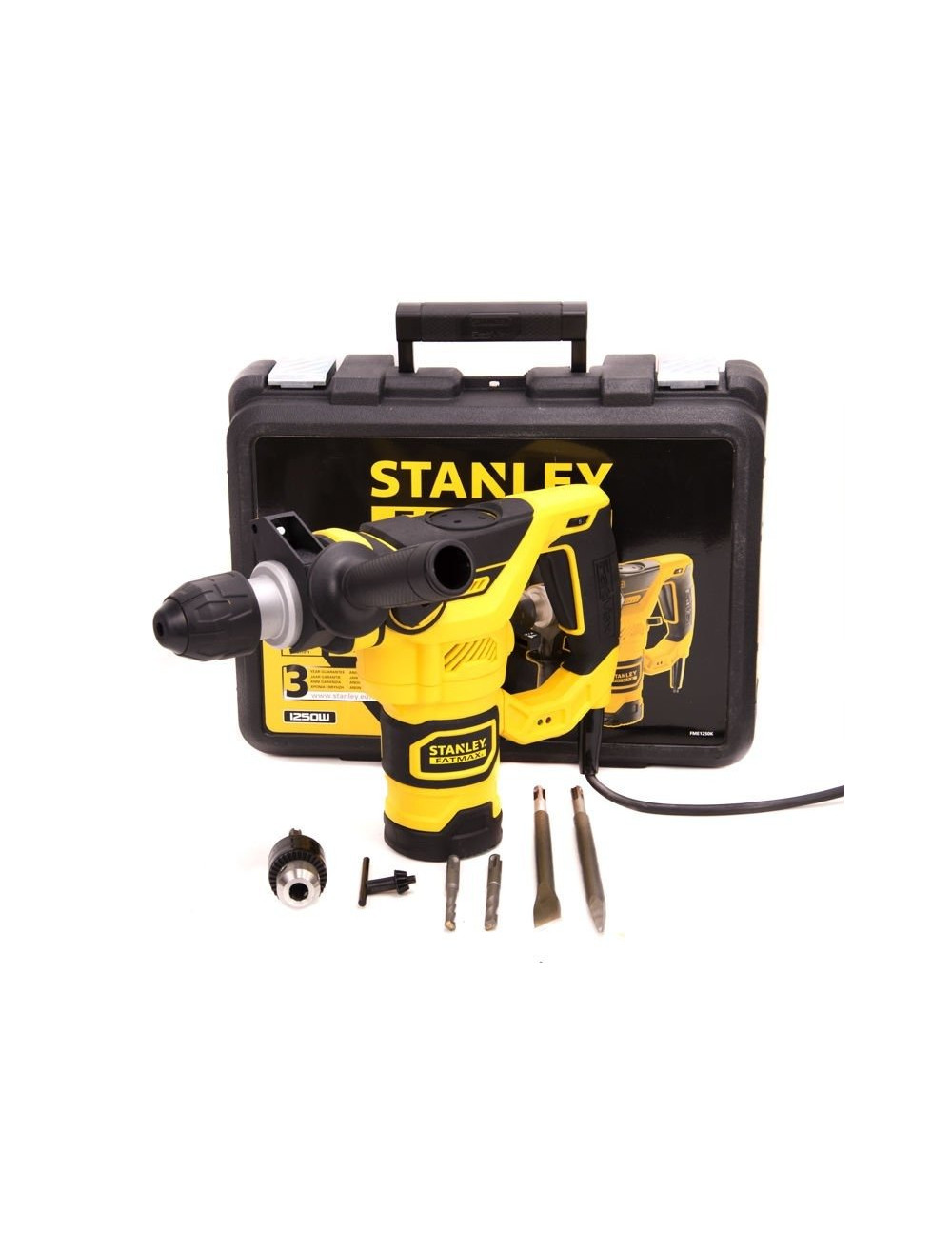 STANLEY MŁOT WIERCĄCO-KUJĄCY SDS-PLUS 1250W 3,5J FME1250K