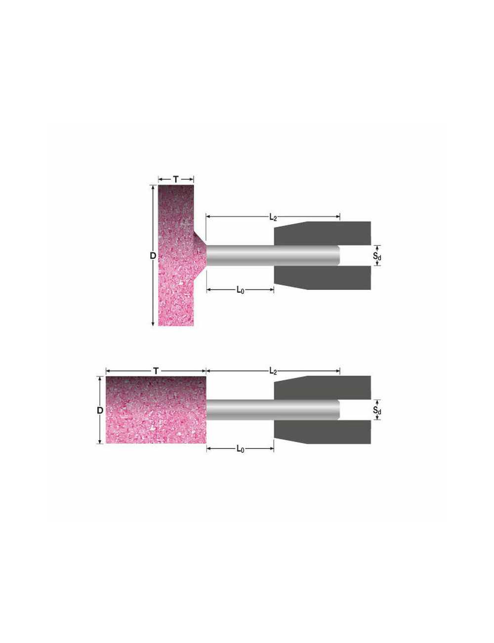 BETA ŚCIERNICA CERAM.TRZP.WALC.40X10 AR36/46P5V / 25szt.