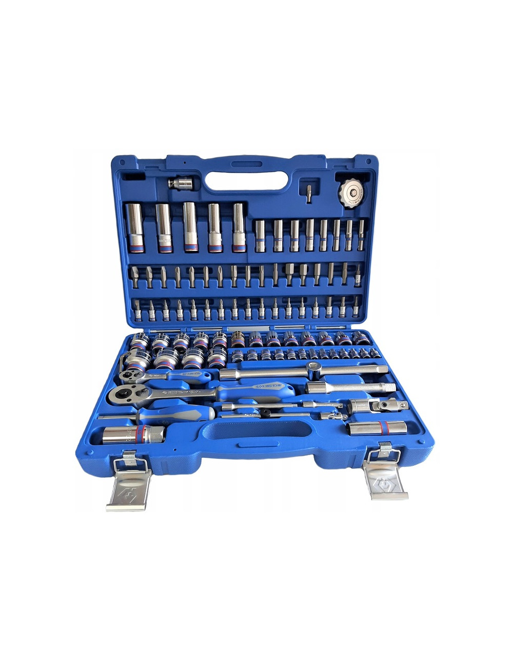 KING TONY ZESTAW KLUCZY NASADOWYCH 96cz. 1/4"-1/2"  6-KĄTNE