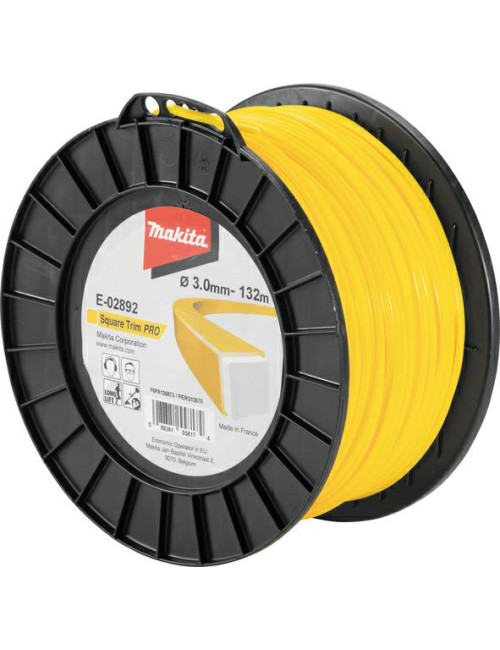MAKITA ŻYŁKA NYLONOWA KWADRAT 3,0mm/132m