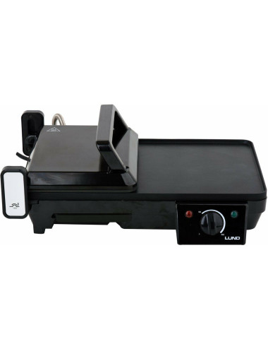 LUND GRILL ELEKTRYCZNY 2w1 2000W 40,5x25cm