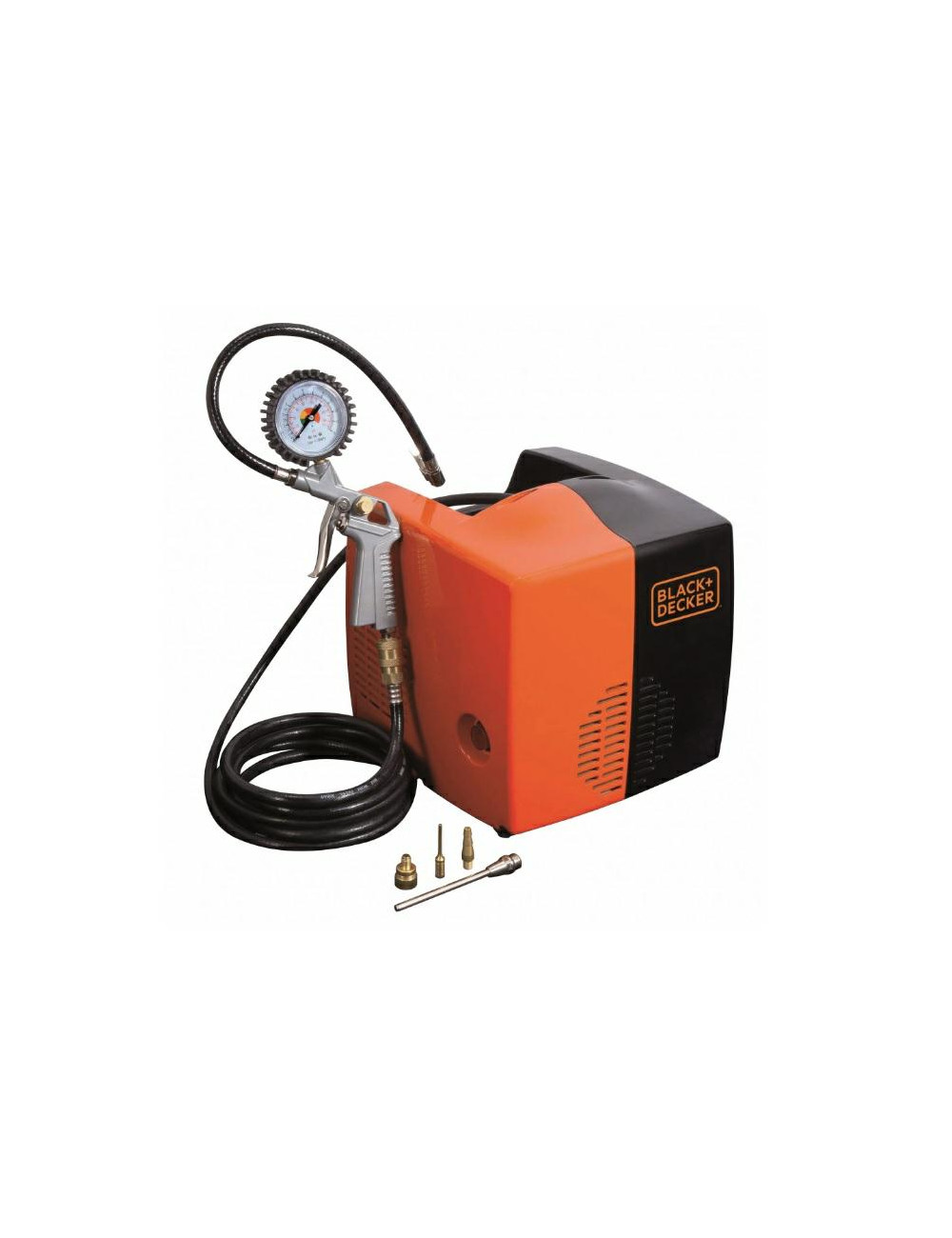 BLACK&DECKER SPRĘŻARKA BEZOLEJ. 1,5HP/8BAR + ACC