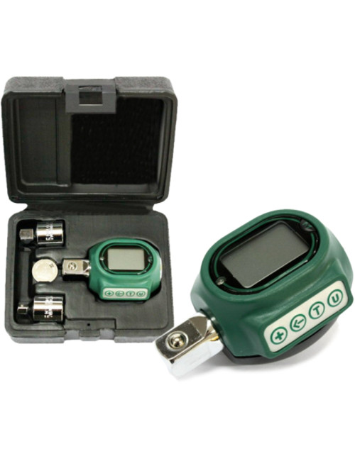 HONITON ZESTAW REDUKCJI Z ELEKTRONICZNYM MIERNIKIEM MOMENTU 3 cz. 1/4", 3/8", 1/2"