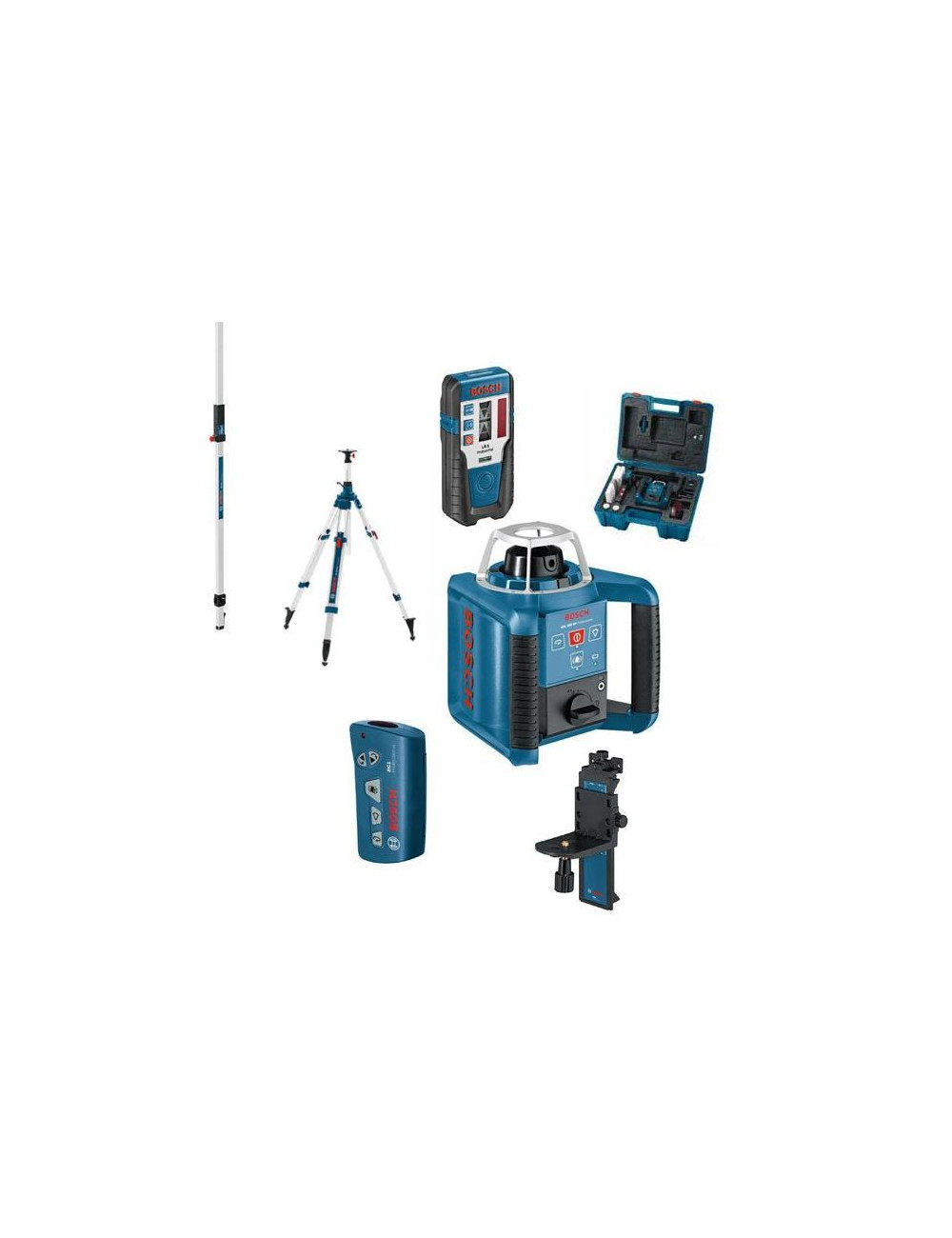 BOSCH LASER OBROTOWY GRL 300 HV SET + STATYW BT300HD + ŁATA GR240