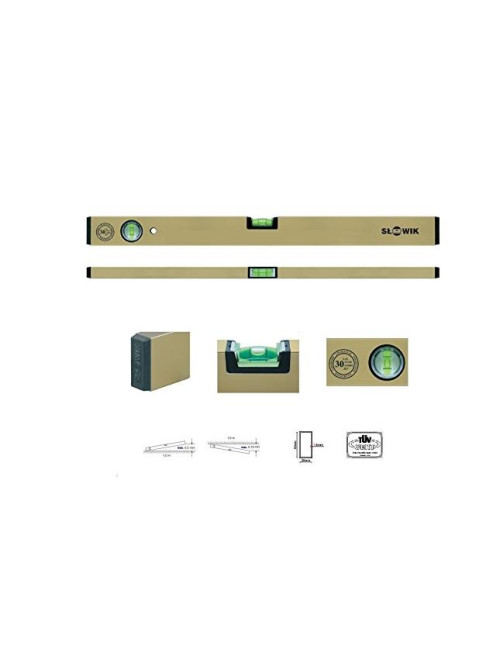 SŁOWIK POZIOMNICA ZŁOTA P01 1500mm