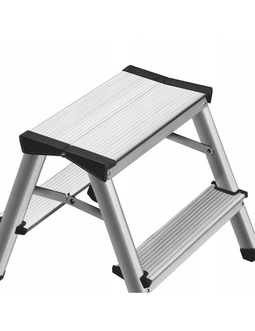 AWTOOLS DRABINA TABORET 2 STOPNIE 125KG