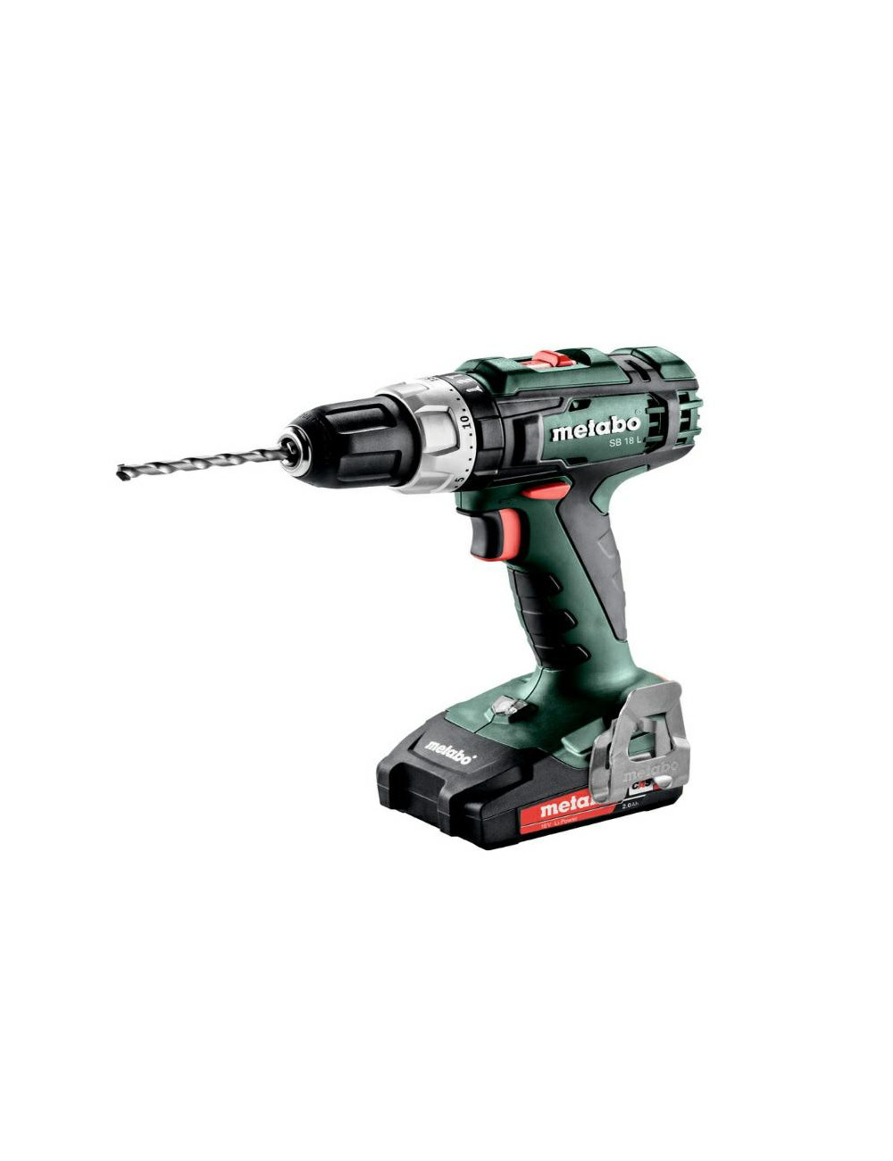 METABO WIERTARKO-WKRĘTARKA UDAROWA 18V  50/25Nm 2x2,0Ah SB 18 L
