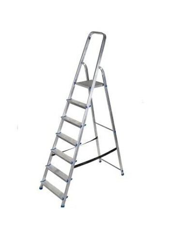 AWTOOLS DRABINA ALUMINIOWA WOLNOS. 7ST.150KG