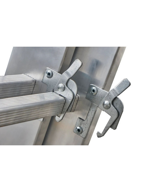 AWTOOLS DRABINA ALUMINIOWA  2x13 150KG WIELOFUNKCYJNA 2-CZĘŚCIOWA