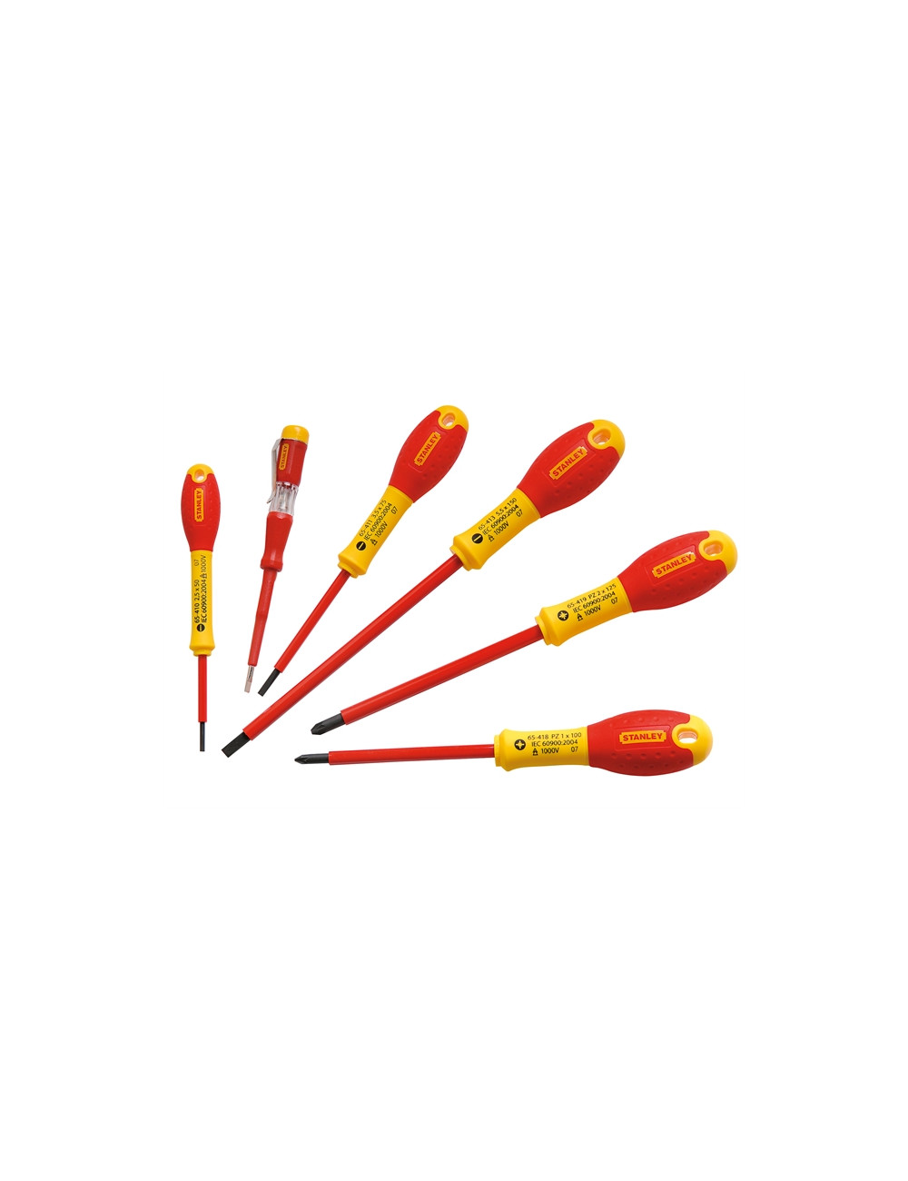 STANLEY WKRĘTAKI 6cz.IZOLOWANE FATMAX     0-65-443