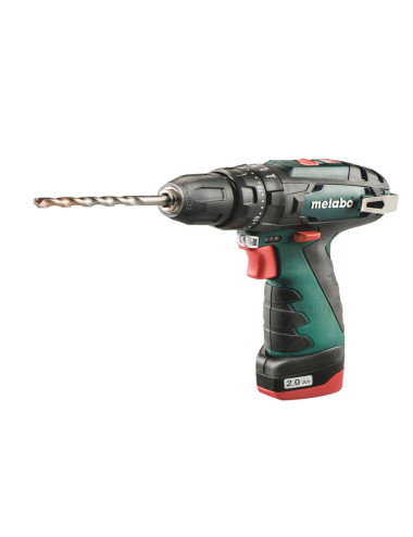 METABO WIERTARKO-WKRĘTARKA UDAROWA 10,8V 34/17Nm 2x2,0Ah LI-ION POWERMAXX SB BASIC