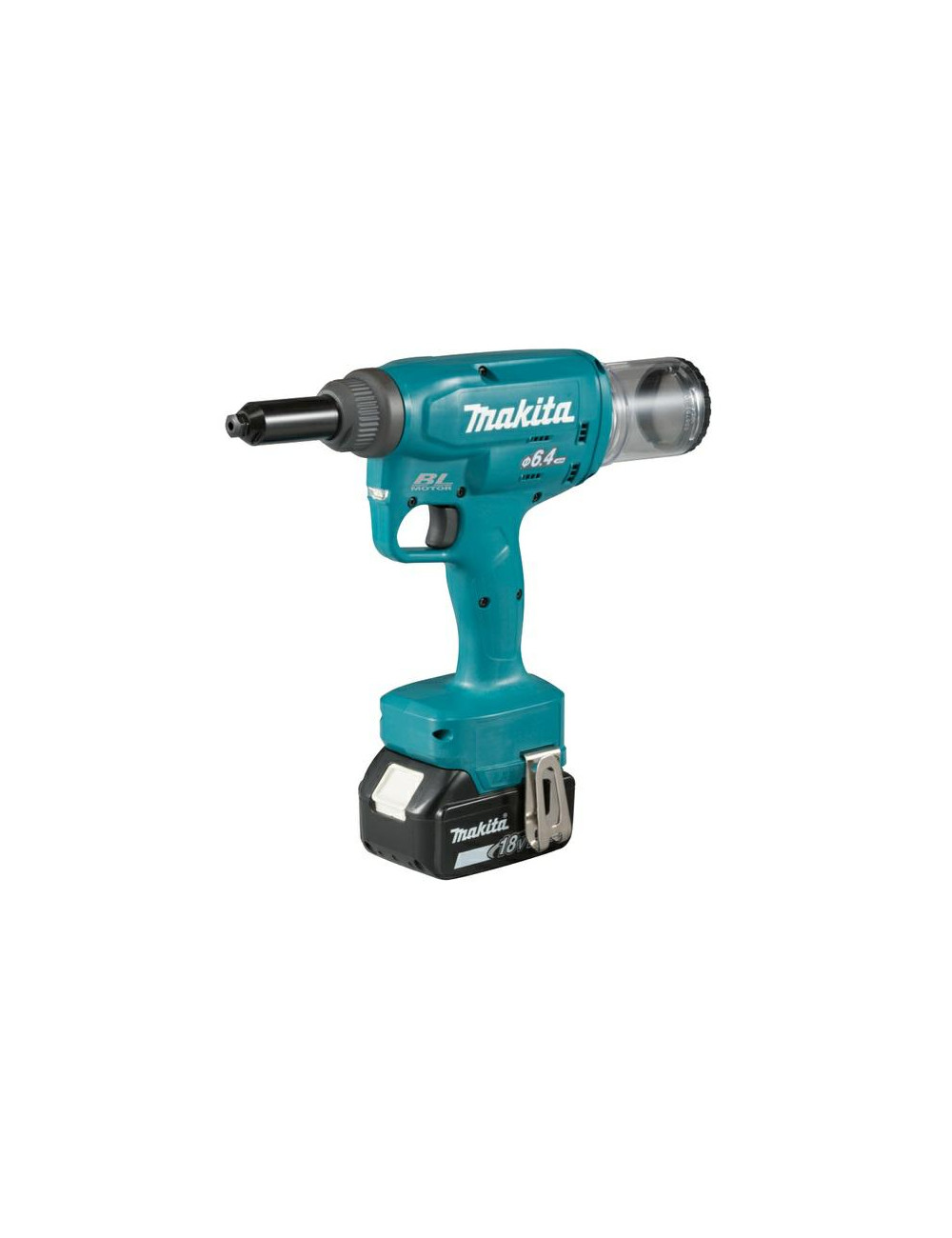 MAKITA NITOWNICA 18V 2x3,0Ah MAKPAC 4,8 - 6,4mm DRV250RFJ