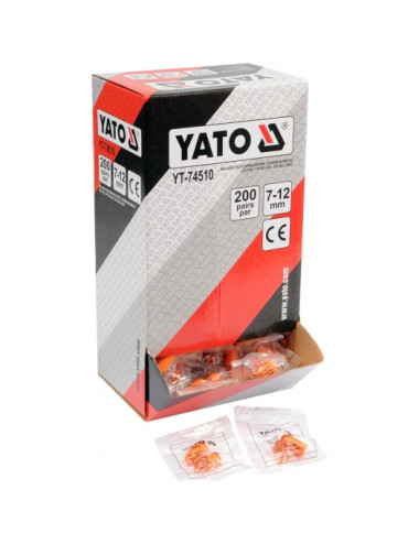 YATO ZATYCZKI DO USZU Z PIANKI 34DB/200par