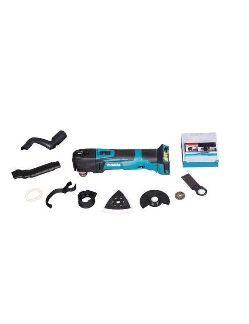 MAKITA NARZĘDZIE WIELOFUNKCYJNE 18V LI-ION BEZ AKUMULATORÓW I ŁADOWARKI + AKCESORIA, DTM51ZX1