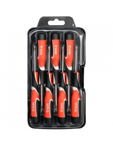 YATO WKRĘTAKI PRECYZYJNE 7 elem. PŁASKIE / KRZYŻOWE / TORX      25863
