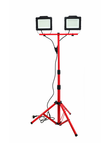 AWTOOLS REFLEKTOR SMD LED ZE STATYWEM 2x50W