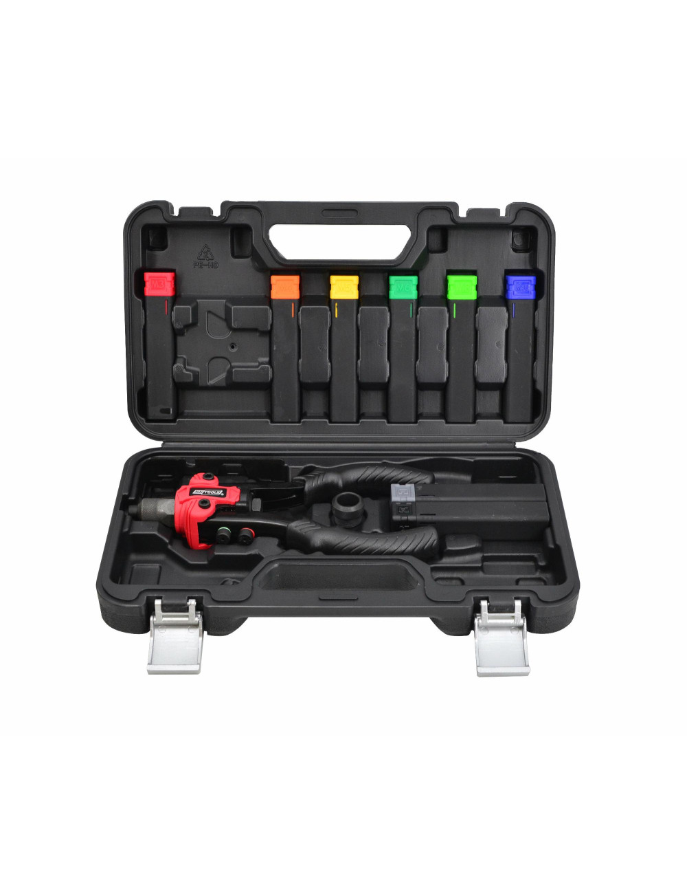 AWTOOLS NITOWNICA DŹWIGNIOWA 3 W 1 M3-M10 WALIZKA BLACK LINE