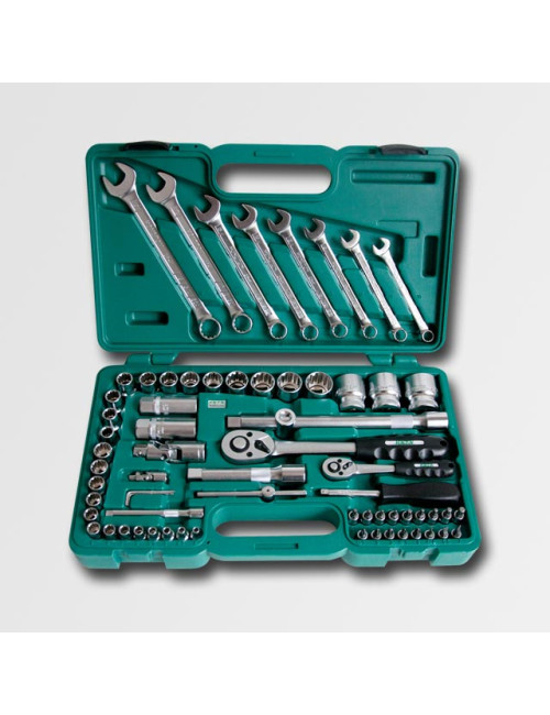 HONITON ZESTAW KLUCZY  68 ELEMENTÓW 1/4"-1/2" HONIDRIVE