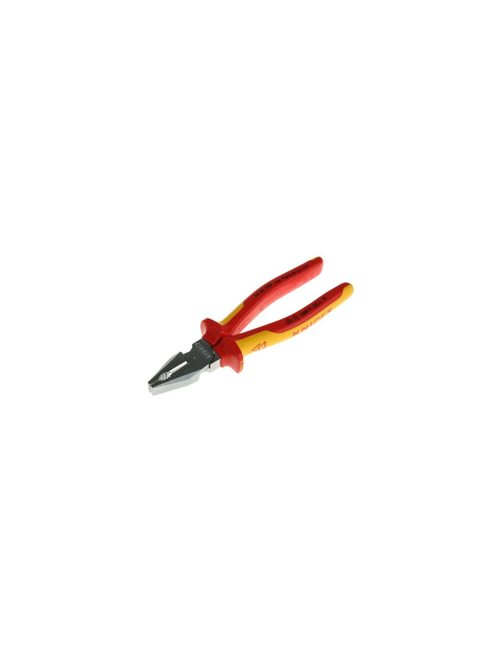 KNIPEX SZCZYPCE UNIWERSALNE IZOLOWANE  200mm O ZWIĘKSZONYM PRZEŁOŻENIU
