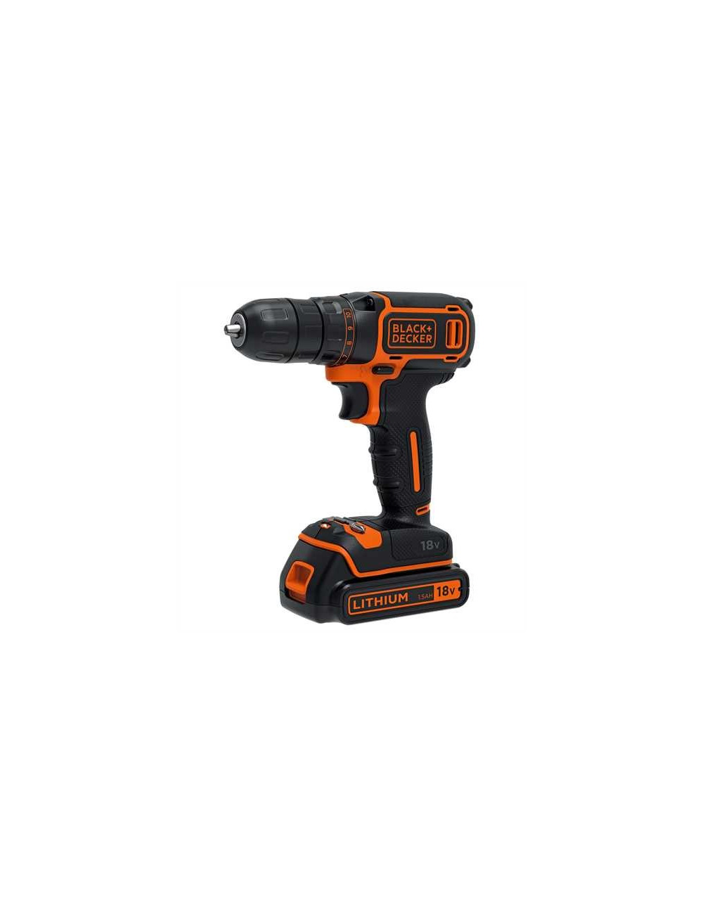 BLACK+DECKER WIERTARKO-WKRĘTARKA 18V 2x1.5Ah  BDCDC18B