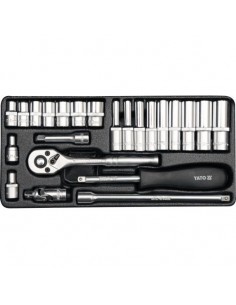 YATO ZESTAW KLUCZY  1/4" 23 elem. 14421