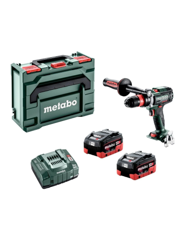 METABO WIERTARKO-WKRĘTARKA UDAROWA SB 18 LTX-3 BL Q I METAL 2x5,5Ah LiHD METABOX