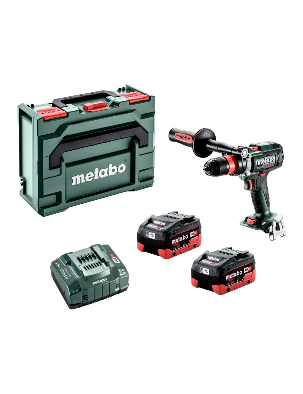 METABO WIERTARKO-WKRĘTARKA UDAROWA SB 18 LTX-3 BL Q I METAL 2x5,5Ah LiHD METABOX