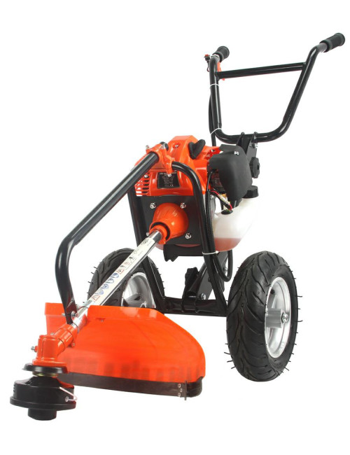 KOSA SPALINOWA ŻYŁKOWA DEMON RQ580 NA KOŁACH MAR-POL