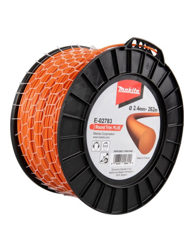 MAKITA ŻYŁKA  NYLONOWA OKRĄGŁA 2,4mm/262m