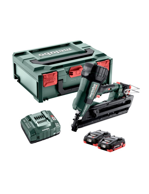 METABO GWOŹDZIARKA NFR 18 LTX 90 BL 2 x 4,0Ah LiHD 34` 50-90mm METABOX