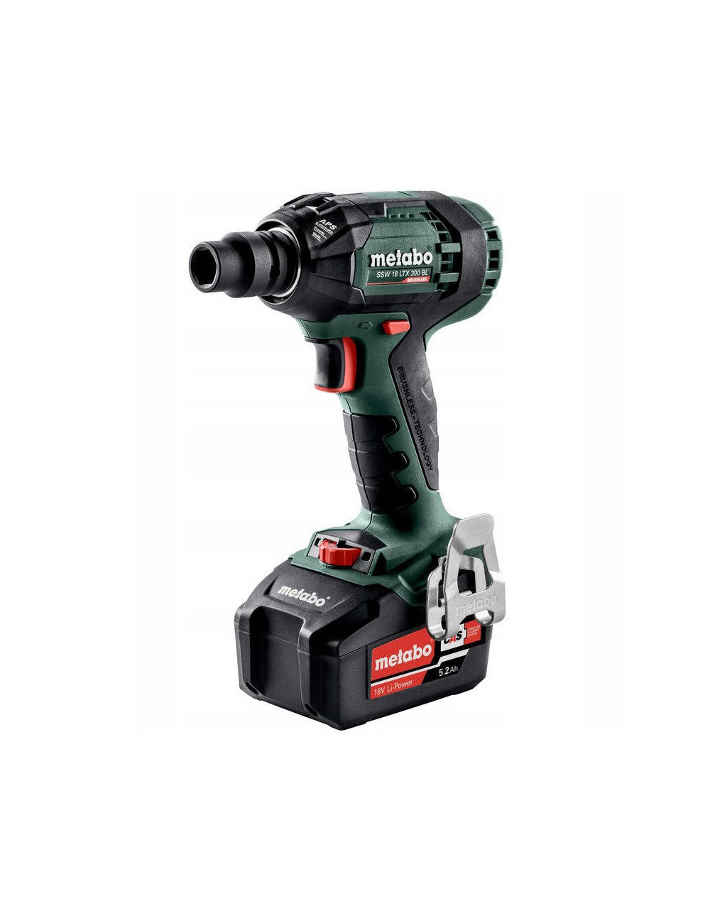 METABO KLUCZ UDAROWY SSW 18 LTX 300 BL 2x4,0Ah LiHD METABOX +AKUM 2,0Ah