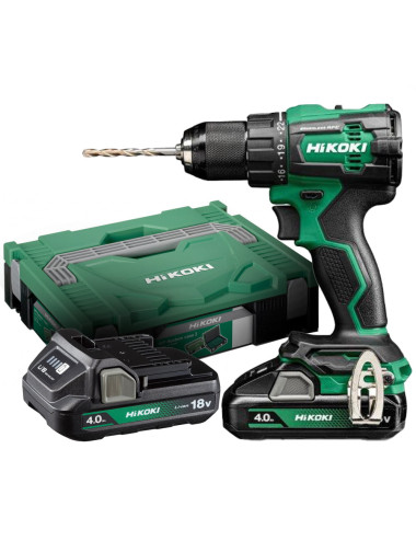 HIKOKI WKRĘTARKA UDAROWA 18V 70Nm 2x4,0Ah BL HITSYSTEM DV18DE WHZ