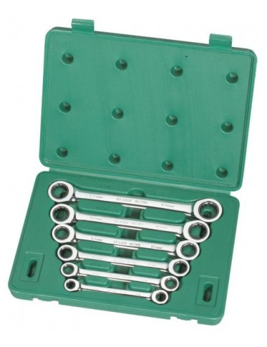 SATA KLUCZ OCZ-OCZ. DWUSTRONNY 6szt Z GRZECHOTKĄ