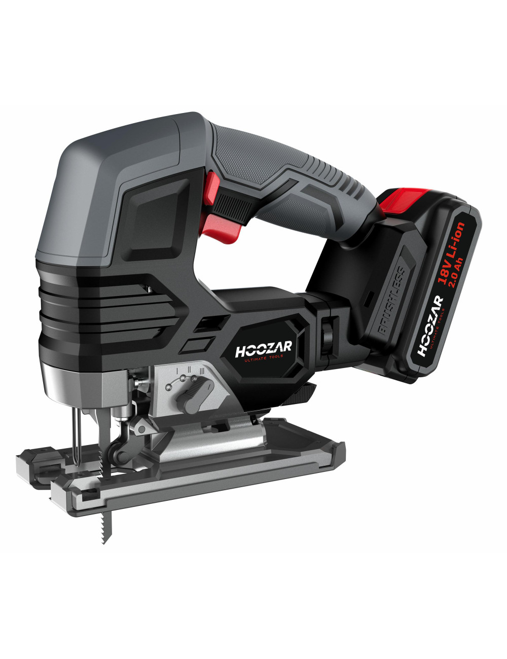 HOOZAR WYRZYNARKA BEZSZCZOTKOWA 18V 1x2.0Ah JS10BL