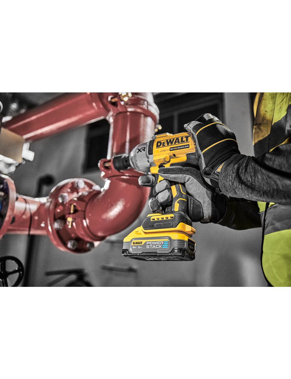 DEWALT KLUCZ UDAROWY 1/2" 18V 1355Nm 2x5,0Ah POWERSTACK DCF900H2T