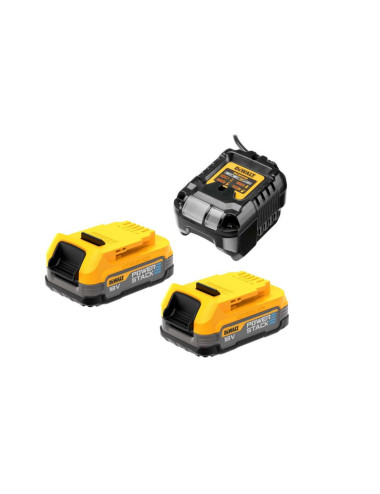 DEWALT ŁADOWARKA DCB1102 + 2x1,7Ah POWERSTACK DCB1102E2