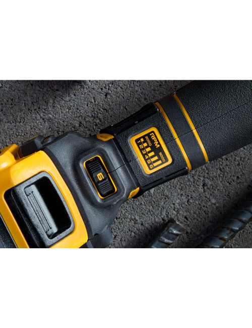 DEWALT SZLIFIERKA KĄTOWA 18V DCG416VSN REG. OBR. TSTAK WŁĄCZNIK ŁOPATKOWY