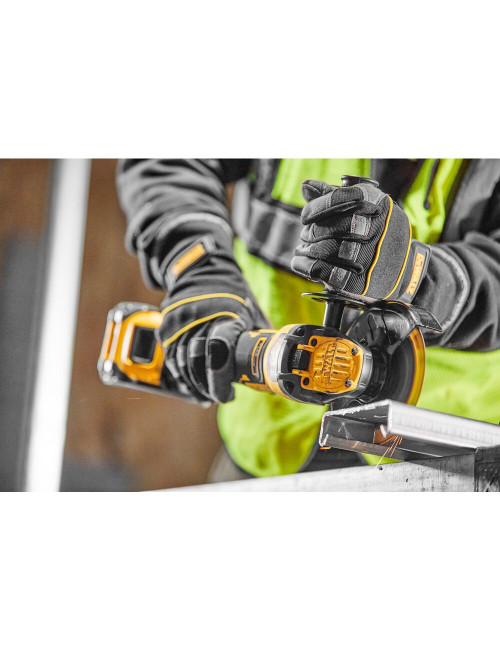 DEWALT SZLIFIERKA KĄTOWA 18V DCG416VSN REG. OBR. TSTAK WŁĄCZNIK ŁOPATKOWY