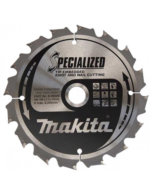 MAKITA PIŁA TARCZOWA  270x30x40z SPECJALIZED DREWNO (Z GWOŹDZIAMI I SĘKAMI)