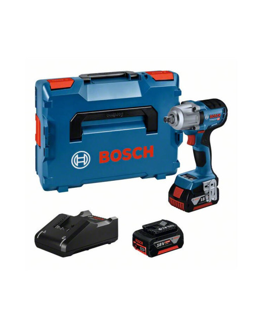 BOSCH KLUCZ UDAROWY GDS 18V-450 PC 2x4,0Ah PROCORE LB