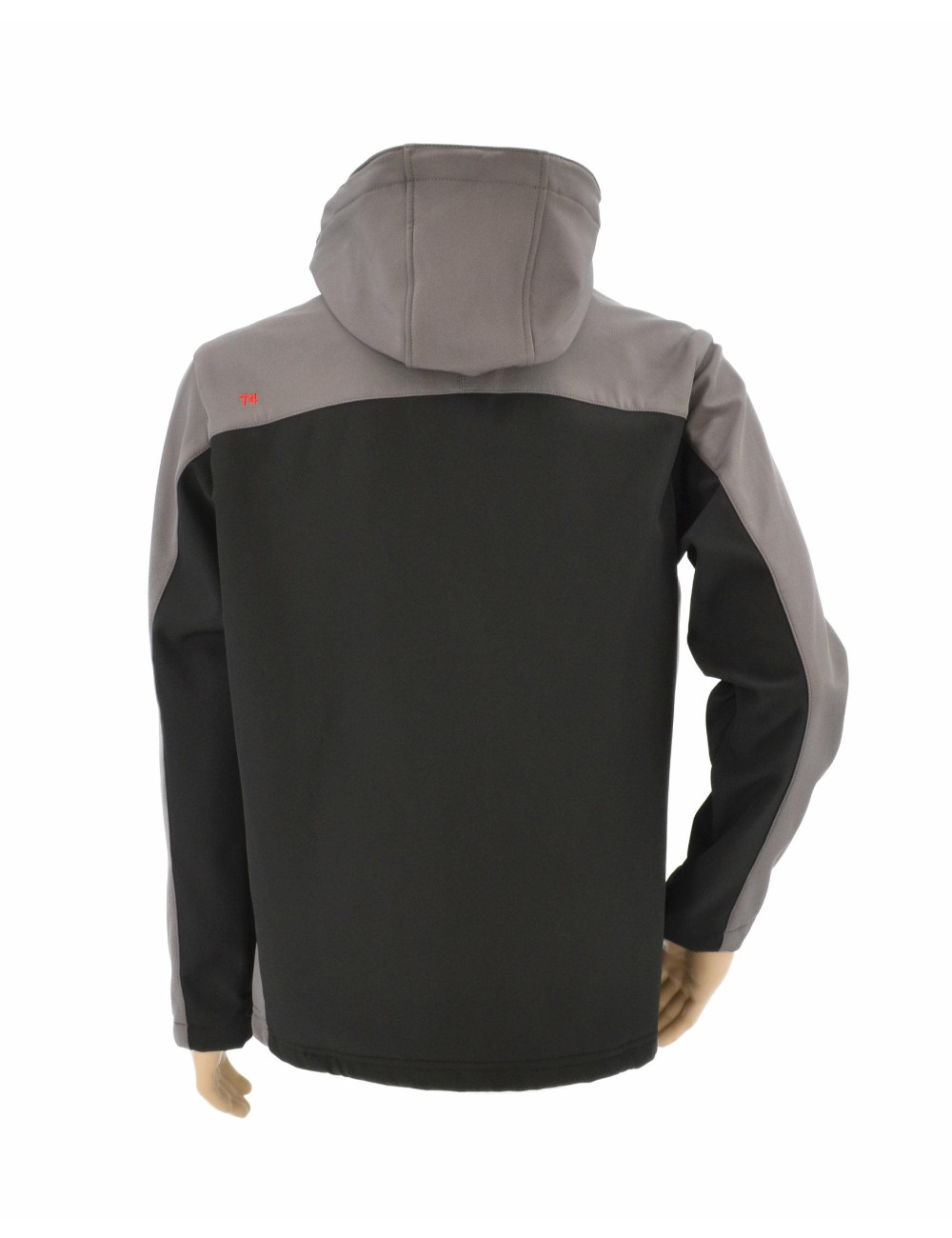 AWTOOLS KURTKA SOFTSHELL BLUZA T4/ SZARO-CZARNA/ XXXL