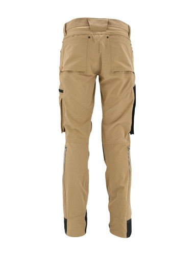 AWTOOLS SPODNIE  ROBOCZE T6/ BEŻ/ XL