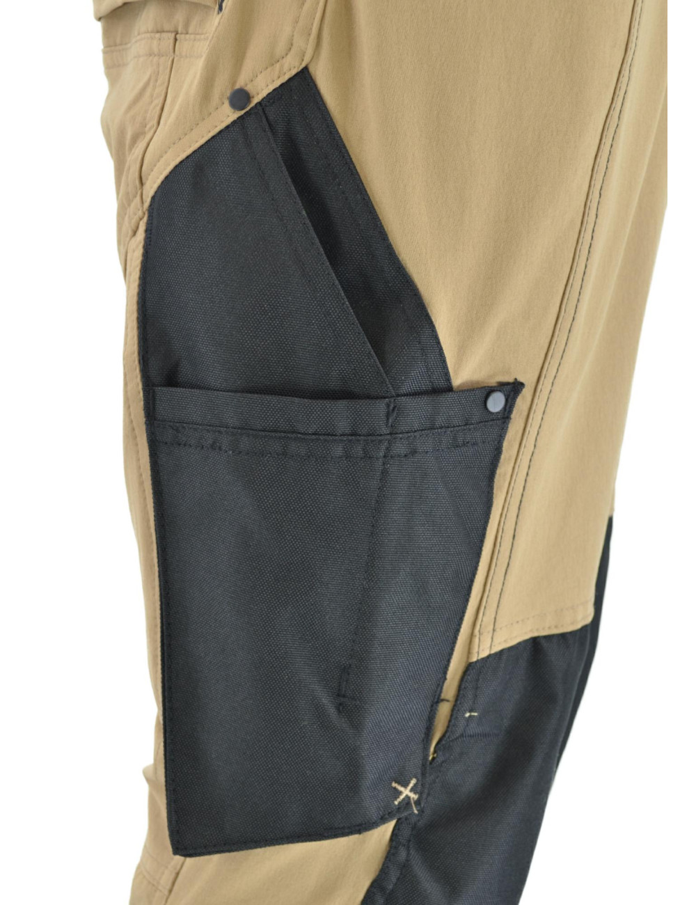 AWTOOLS SPODNIE  ROBOCZE T6/ BEŻ/ XL