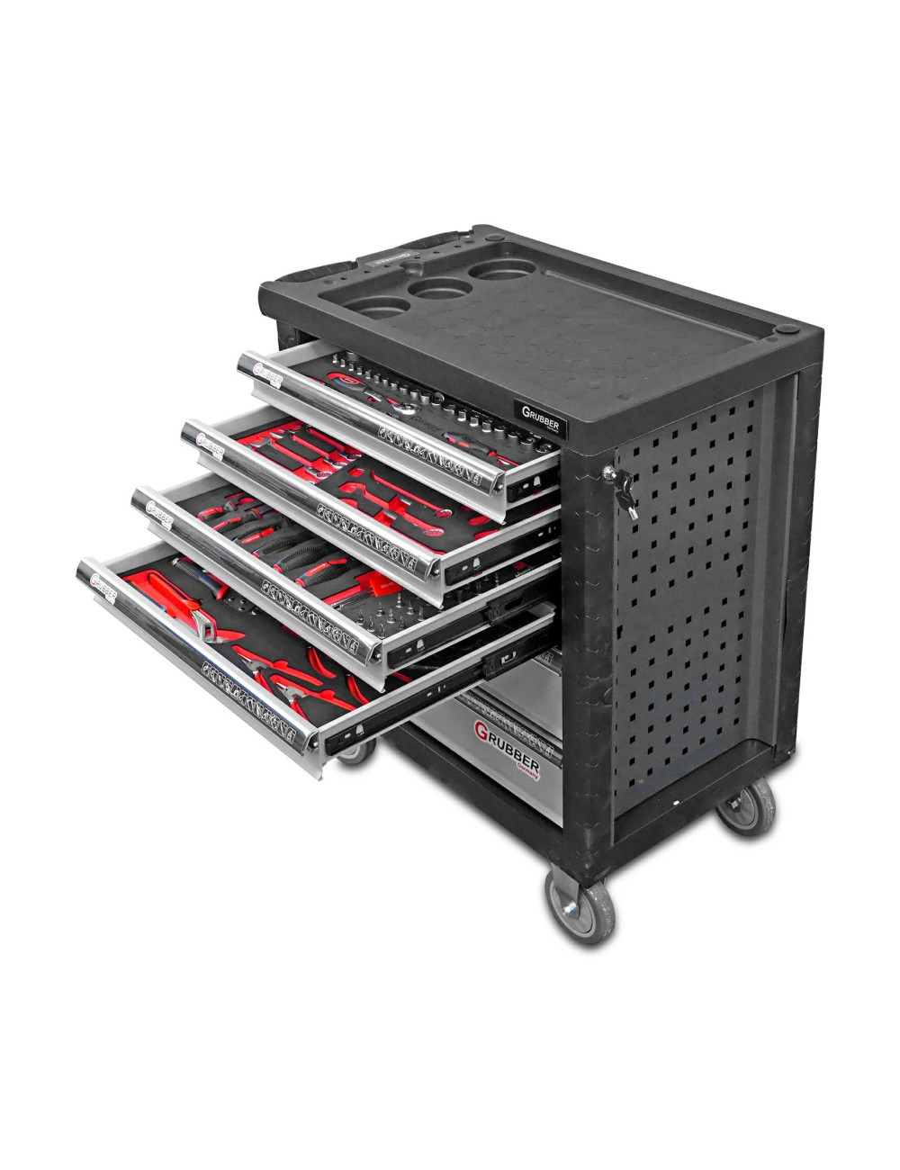 WÓZEK NARZĘDZIOWY 6 SZUFLAD 160el. GRUBBER
