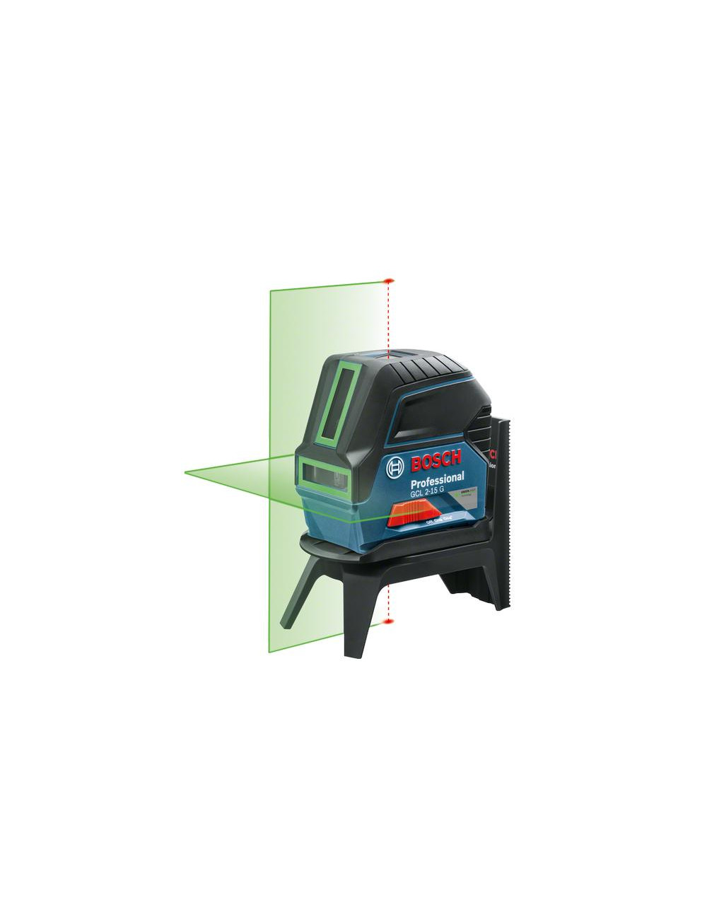 BOSCH LASER KRZYŻOWO-PUNKTOWY GCL 2-15 G + UCHWYT RM1, ZIELONA WIĄZKA