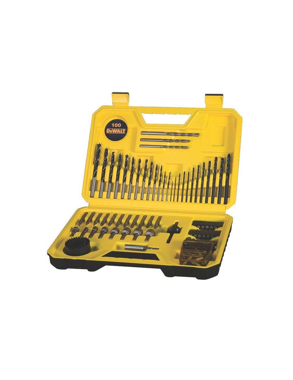 ZESTAW WIERTEŁ I BITÓW 100cz.