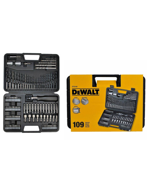 DEWALT ZESTAW AKCESORIÓW 109cz.
