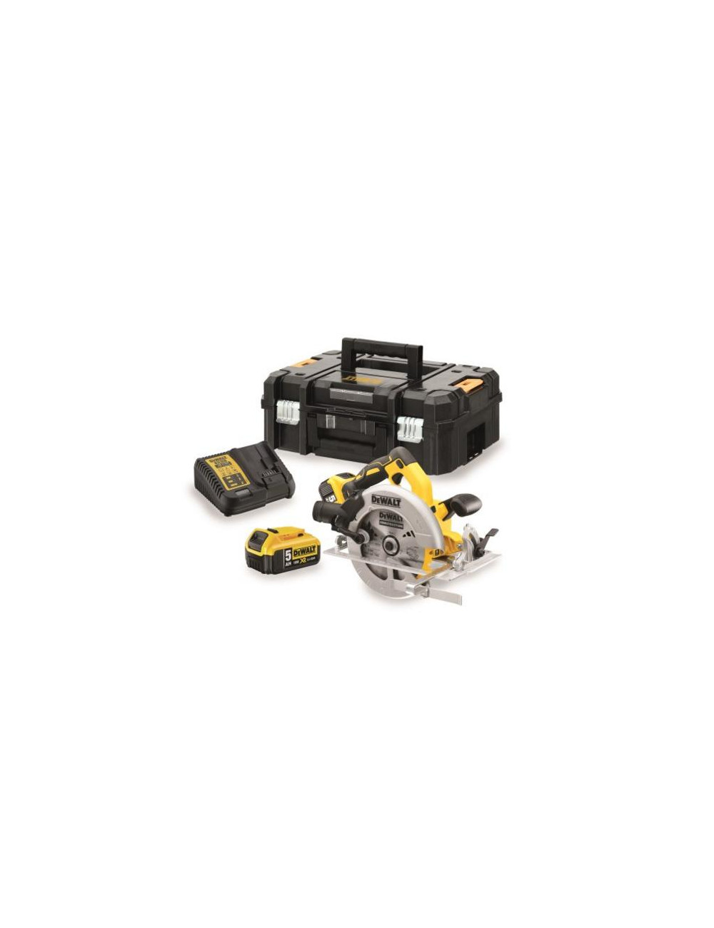 DEWALT PILARKA TARCZOWA 18V 184mm 2x5,0Ah XR LI-ION DCS570P2