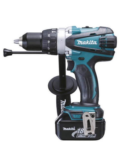 MAKITA WIERTARKO-WKRĘTARKA UDAROWA 18V 91/58Nm 2 x 5,0Ah LI-ION WALIZKA MAKPAC DHP458RTJ